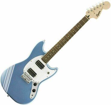 Електрическа китара Fender Squier FSR Bullet Competition Mustang HH IL Lake Placid Blue - 1