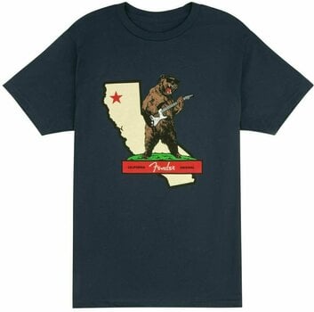 T-shirt Fender T-shirt Rocks Cali Masculino Navy 2XL - 1