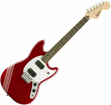 Elektrisk guitar Fender Squier FSR Bullet Competition Mustang HH IL Candy Apple Red - 1