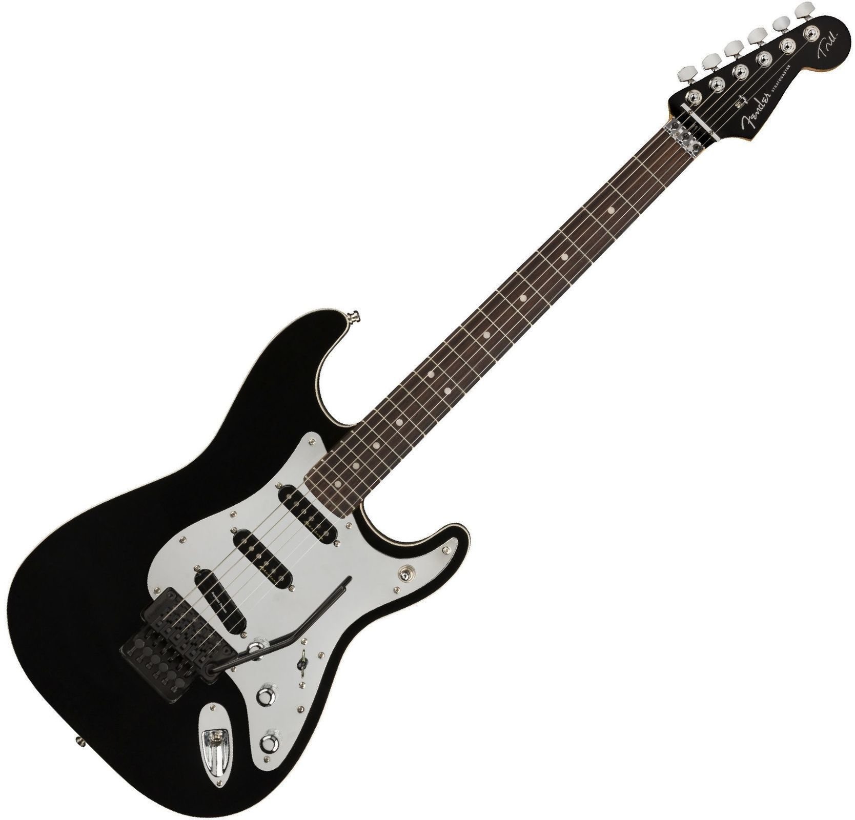 Elektrische gitaar Fender Tom Morello Stratocaster RW Zwart