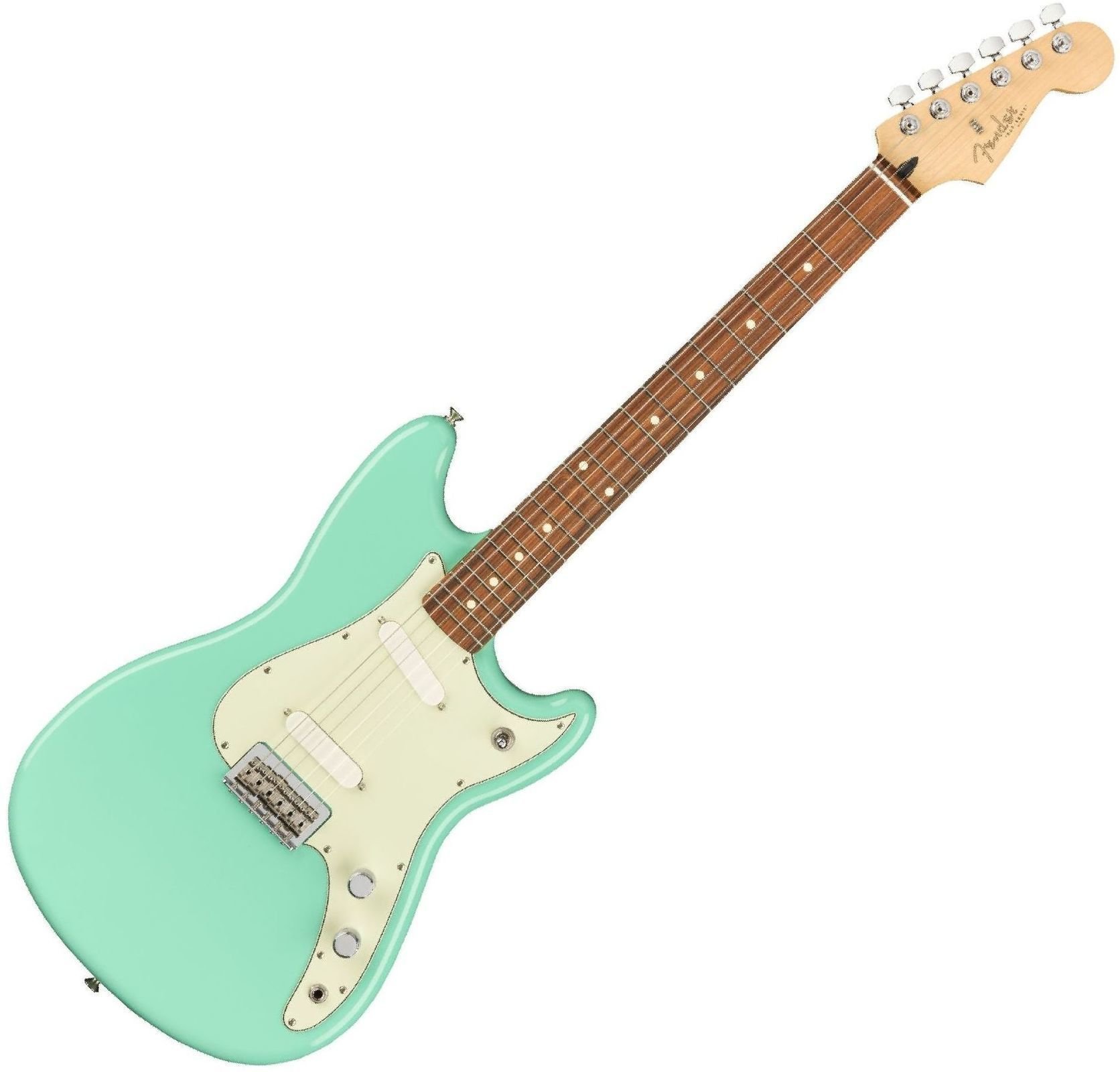 Elektrische gitaar Fender Duo Sonic PF SeaFoam Green