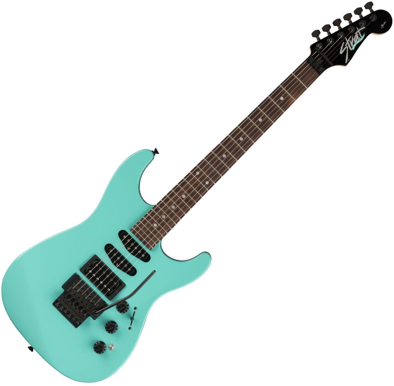 Guitare électrique Fender HM Stratocaster RW Ice Blue