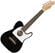 Fender Fullerton Telecaster Koncertní ukulele Černá