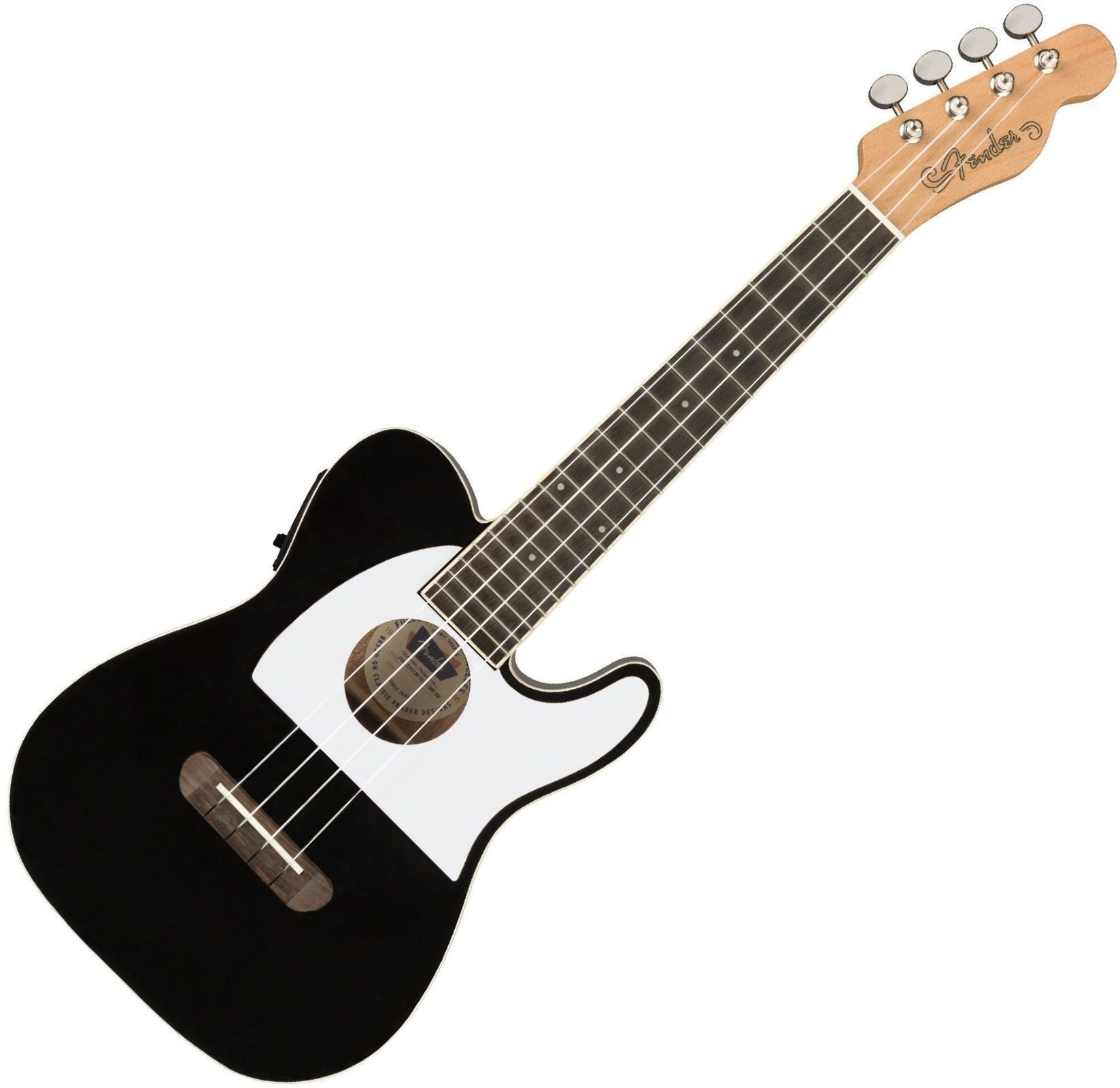 Koncertné ukulele Fender Fullerton Telecaster Koncertné ukulele Čierna (Poškodené)