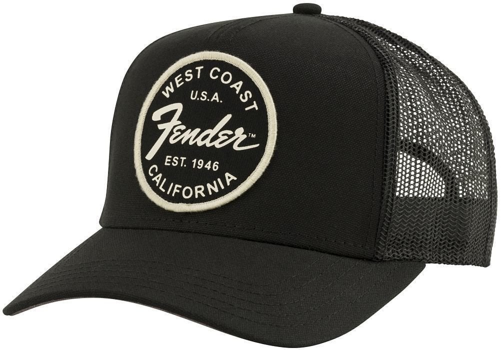 Καπέλο καπέλο Fender Καπέλο καπέλο West Coast Μαύρο
