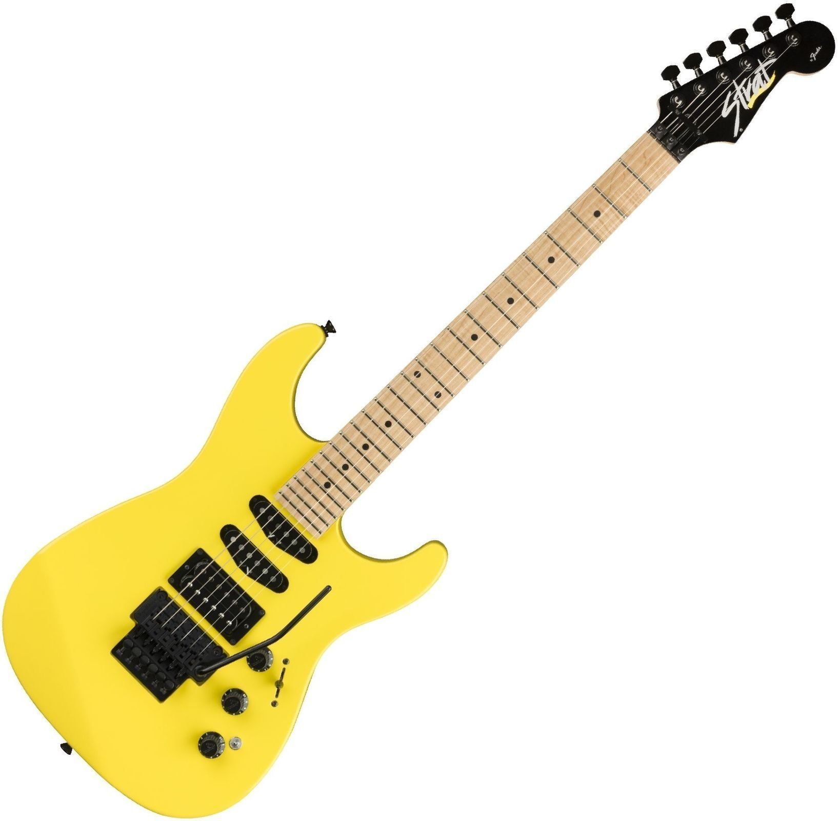 Elektrisk guitar Fender HM Stratocaster MN Frozen Yellow