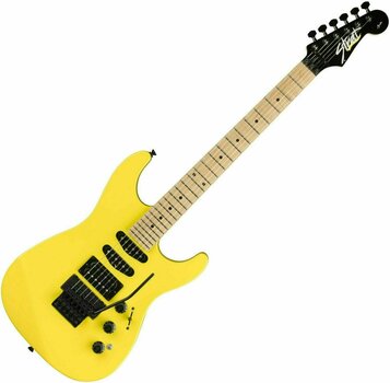 Електрическа китара Fender HM Stratocaster MN Frozen Yellow - 1
