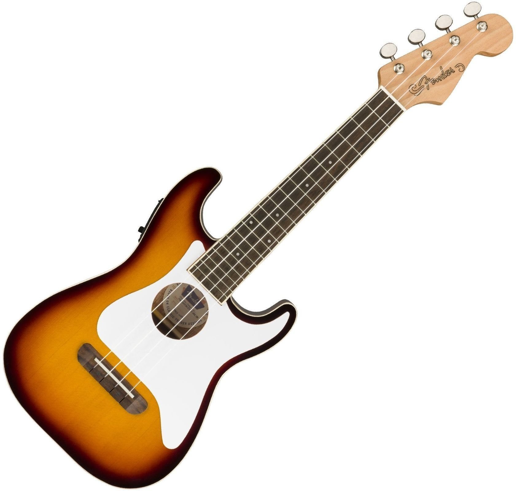 Koncertné ukulele Fender Fullerton Stratocaster Koncertné ukulele Sunburst