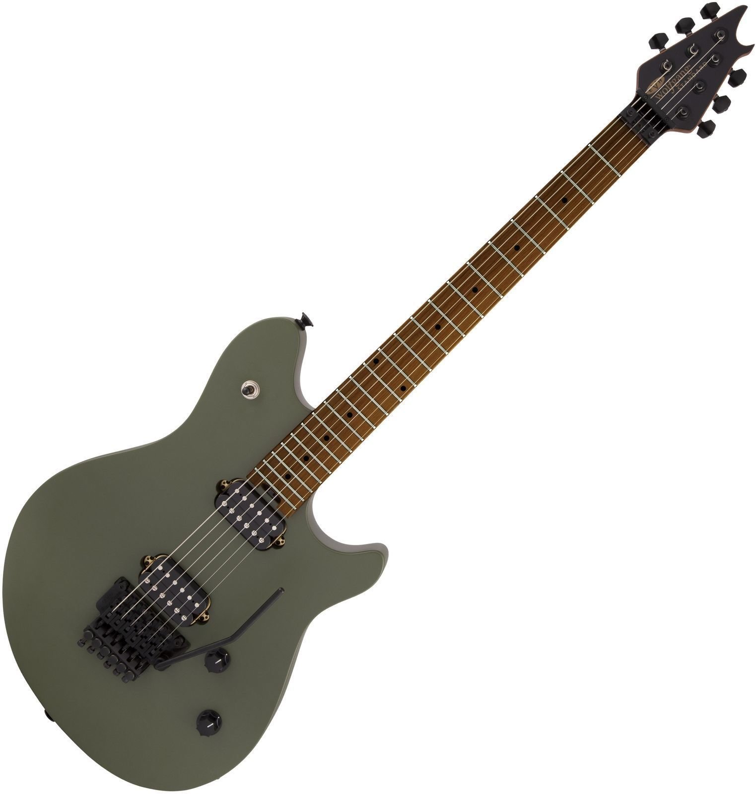 Elektriska gitarrer EVH Wolfgang WG Standard Baked MN Matte Army Drab