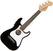 Ukulele koncertowe Fender Fullerton Stratocaster Ukulele koncertowe Czarny