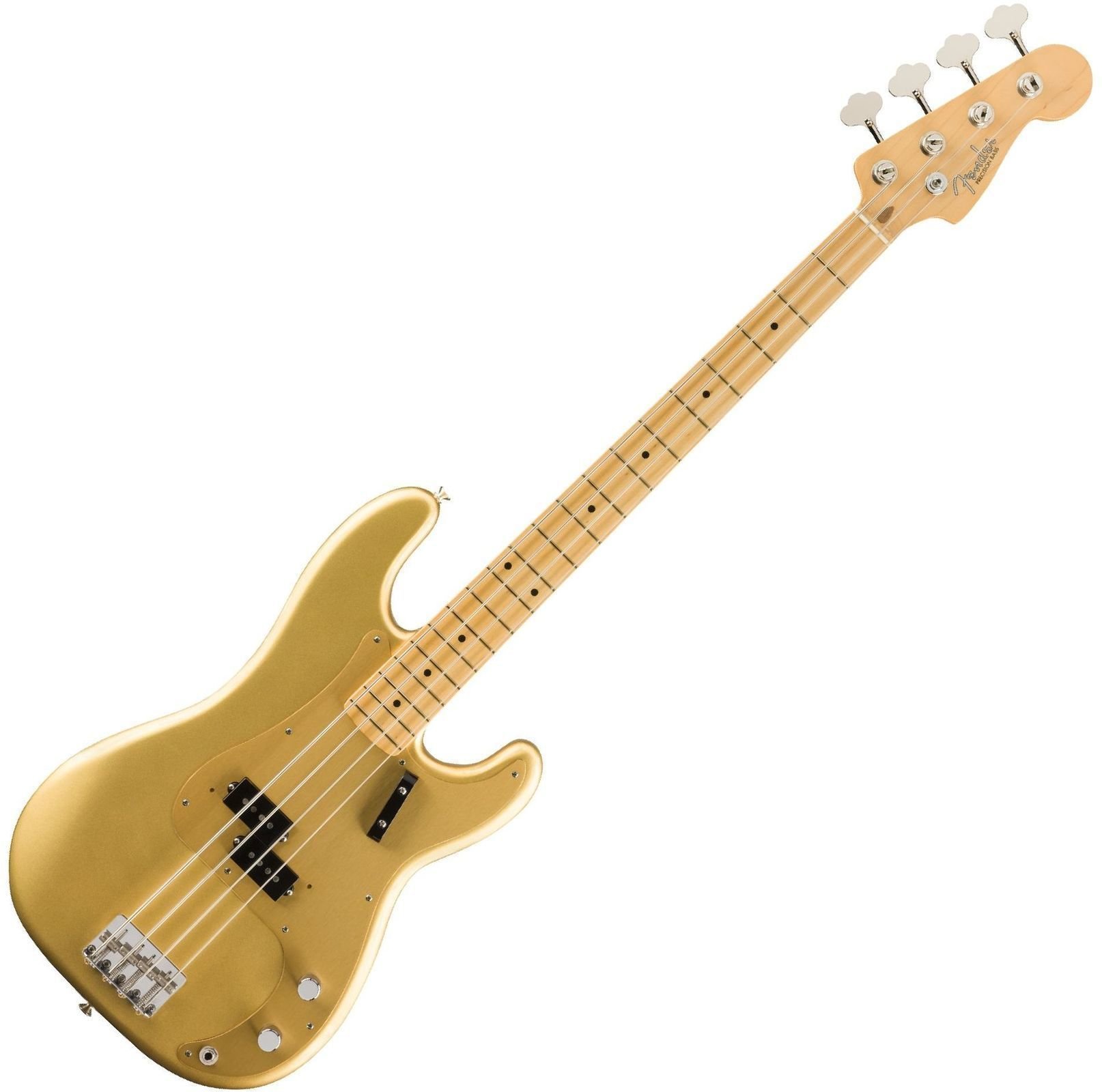 Elektrische basgitaar Fender American Original '50s Precision Bass MN Aztec Gold