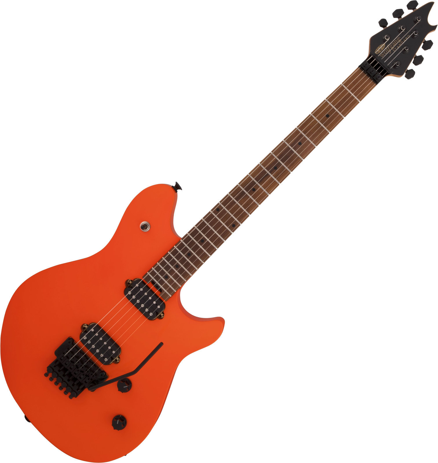 Guitarra elétrica EVH Wolfgang WG Standard Baked MN Neon Orange