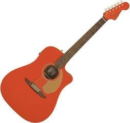 Fender Redondo Player Gold Hardware Fiesta Red