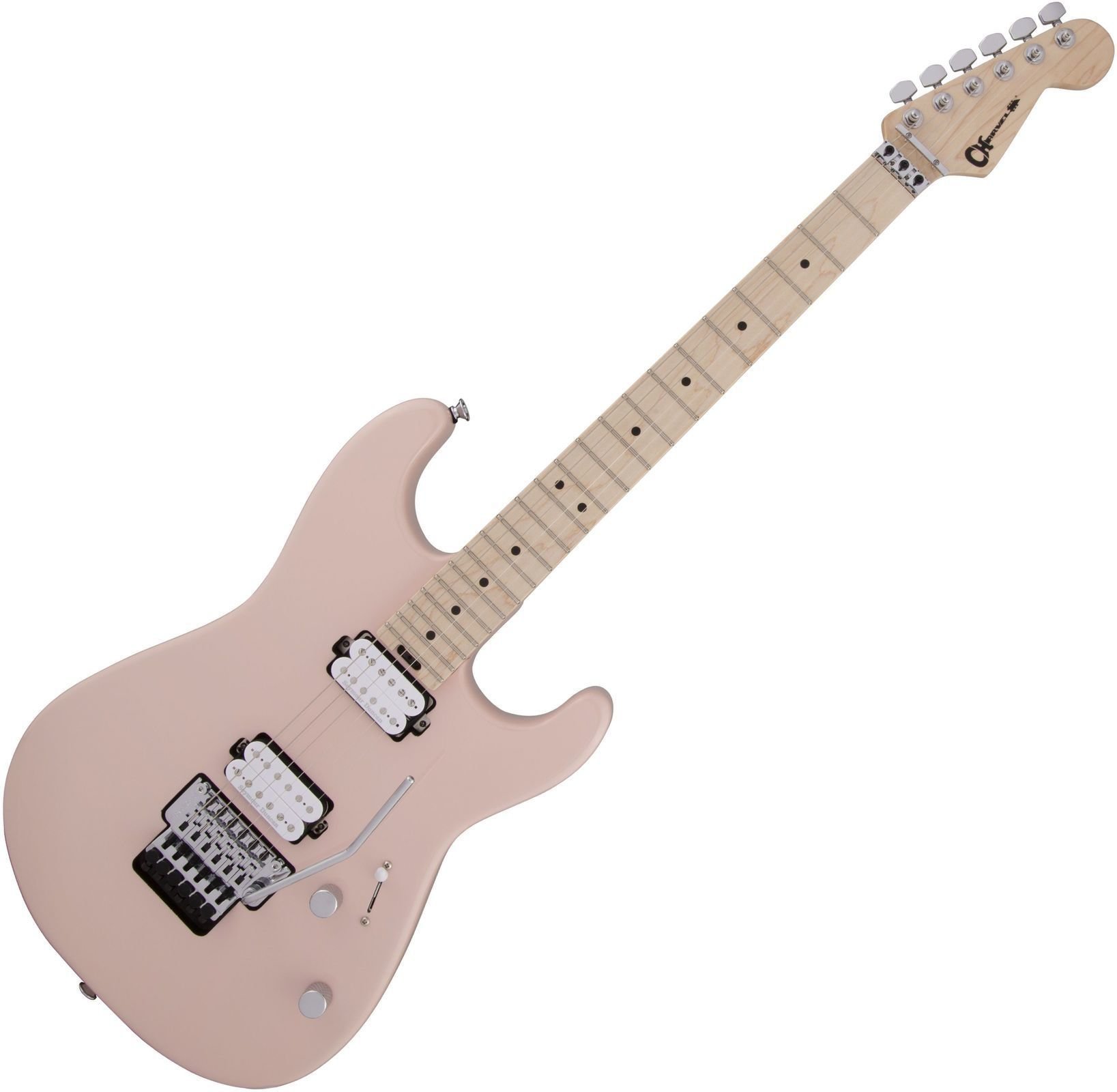 Elektrische gitaar Charvel Pro-Mod San Dimas Style 1 HH FR M MN Shell Pink