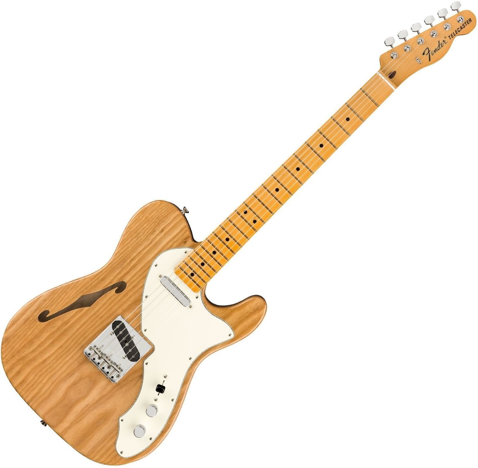 Električna kitara Fender American Original 60s Telecaster Thinline MN Aged Natural Električna kitara