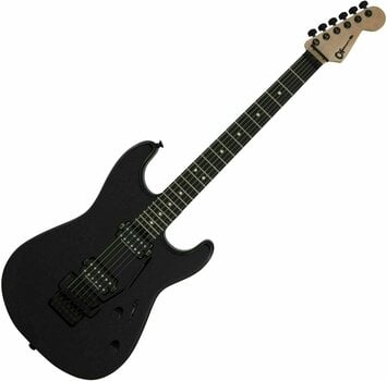 Elektromos gitár Charvel Pro-Mod San Dimas Style 1 HH FR M MN Fekete - 1