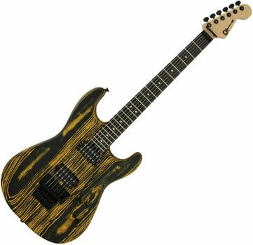 Electric guitar Charvel Pro-Mod San Dimas Style 1 HH FR M MN Old Yella - 1
