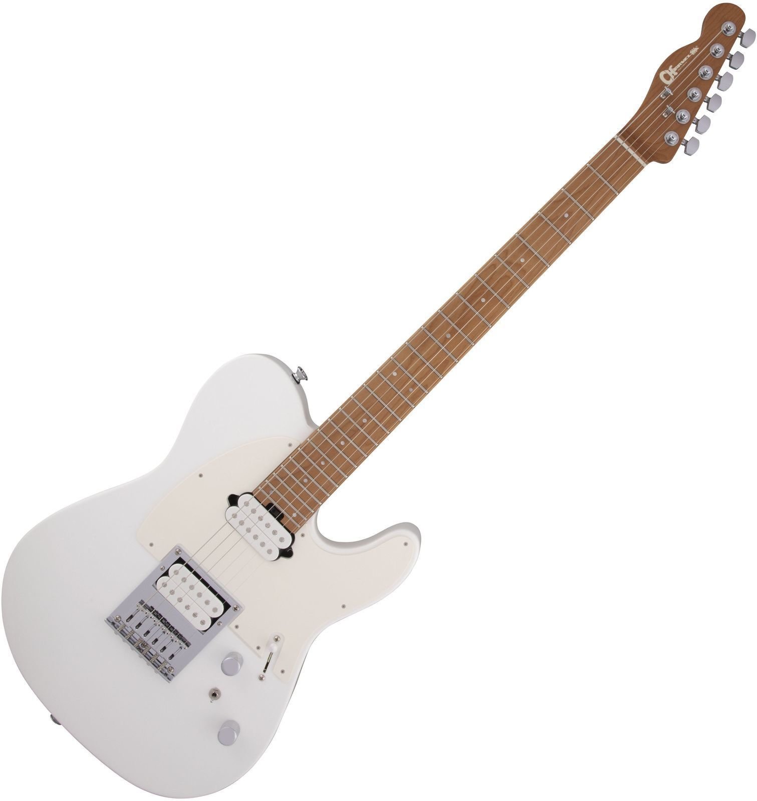 Electric guitar Charvel Pro-Mod So-Cal Style 2 24 HH HT CM Snow White