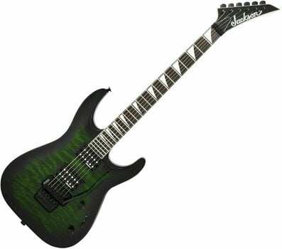 Elektrische gitaar Jackson JS32Q DKA AH Transparent Green Burst - 1