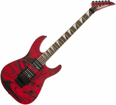 Guitare électrique Jackson X Series SLXDX IL Satin Red Swirl - 1