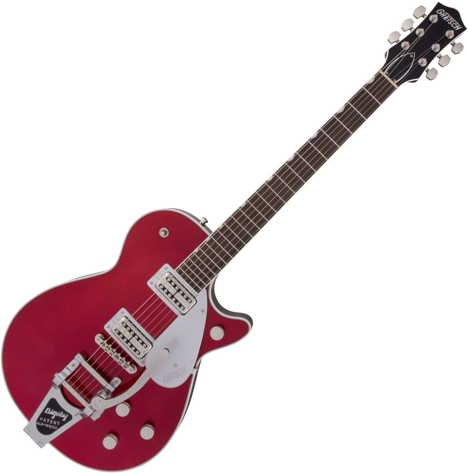 Elektrische gitaar Gretsch G6129T Players Edition Jet RW Red Sparkle