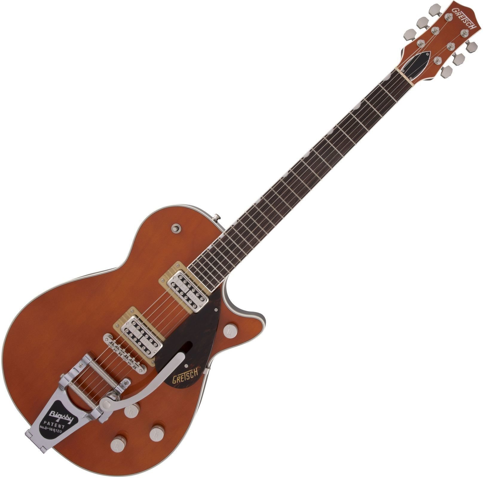 Guitarra elétrica Gretsch G6128T Players Edition Jet RW Round-up Orange