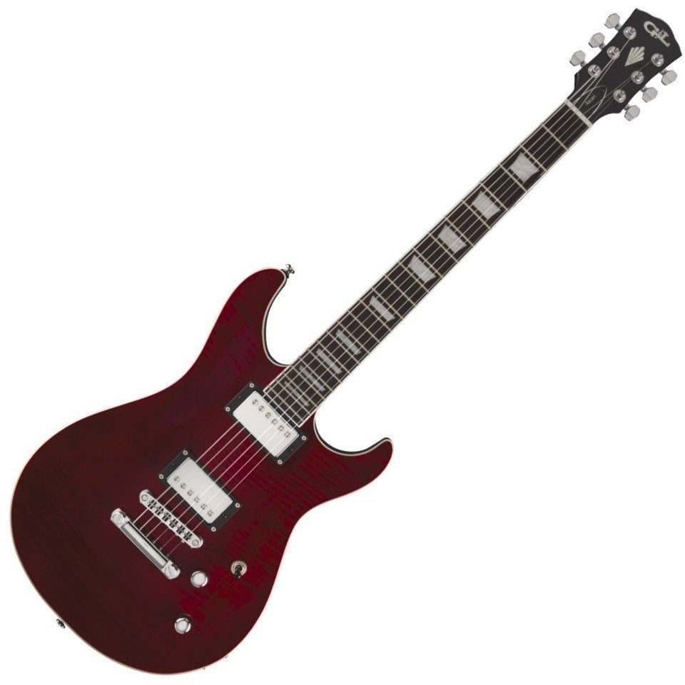 Guitarra elétrica G&L Tribute Ascari GTS Trans Red