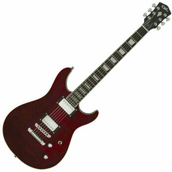 Guitarra elétrica G&L Tribute Ascari GTS Trans Red - 1