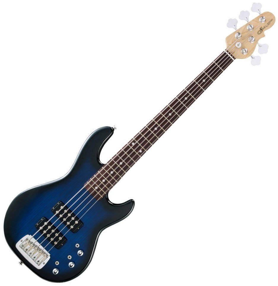 5-strängad basgitarr G&L Tribute L-2500 Blueburst