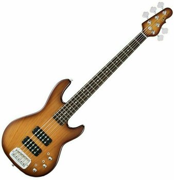 5-saitiger E-Bass, 5-Saiter E-Bass G&L Tribute L-2500 Tobacco Sunburst - 1