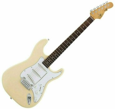 Elektrická gitara G&L Tribute S-500 Vintage White - 1