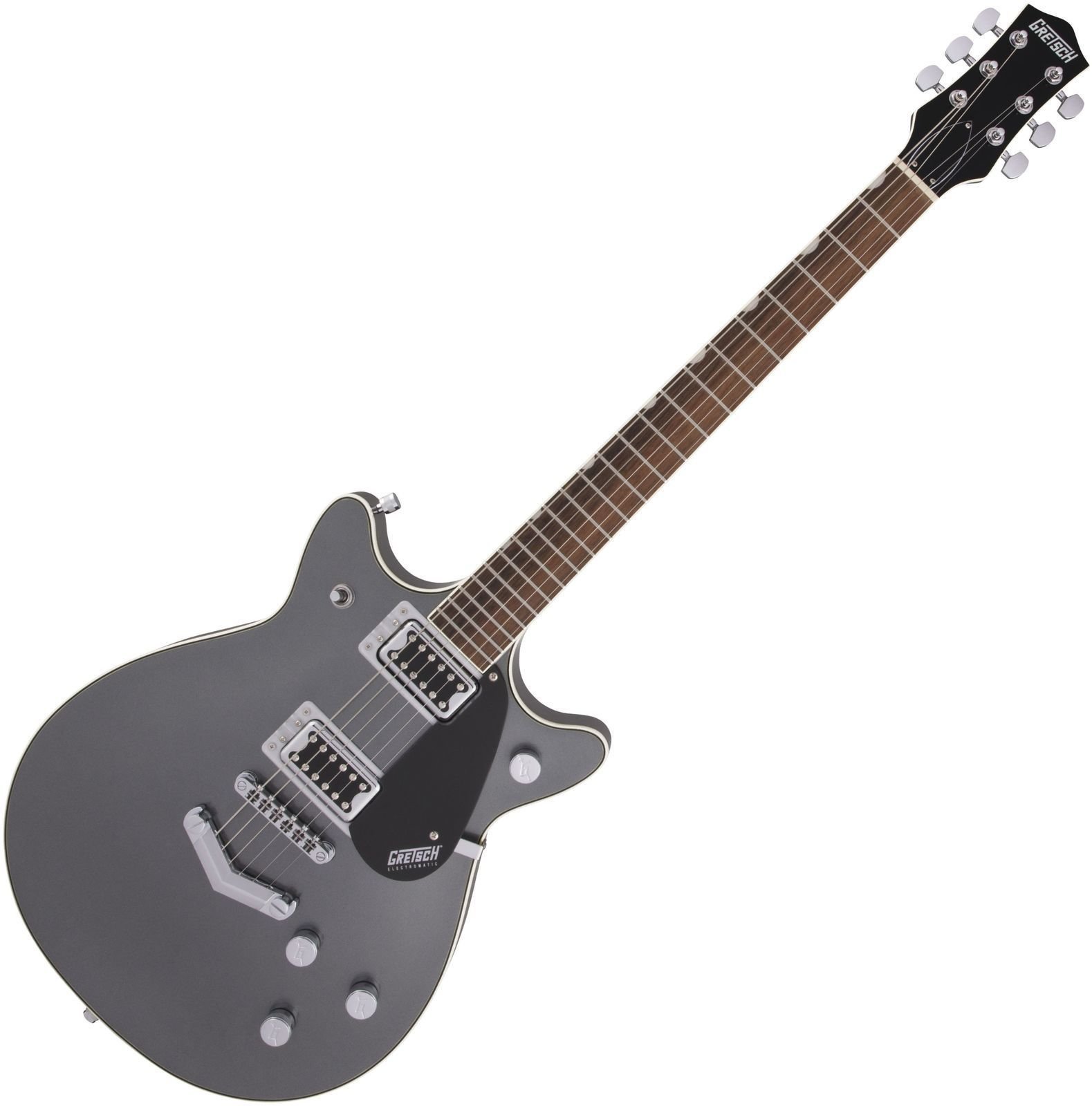 Elektrische gitaar Gretsch G5222 Electromatic Double Jet BT IL London Grey