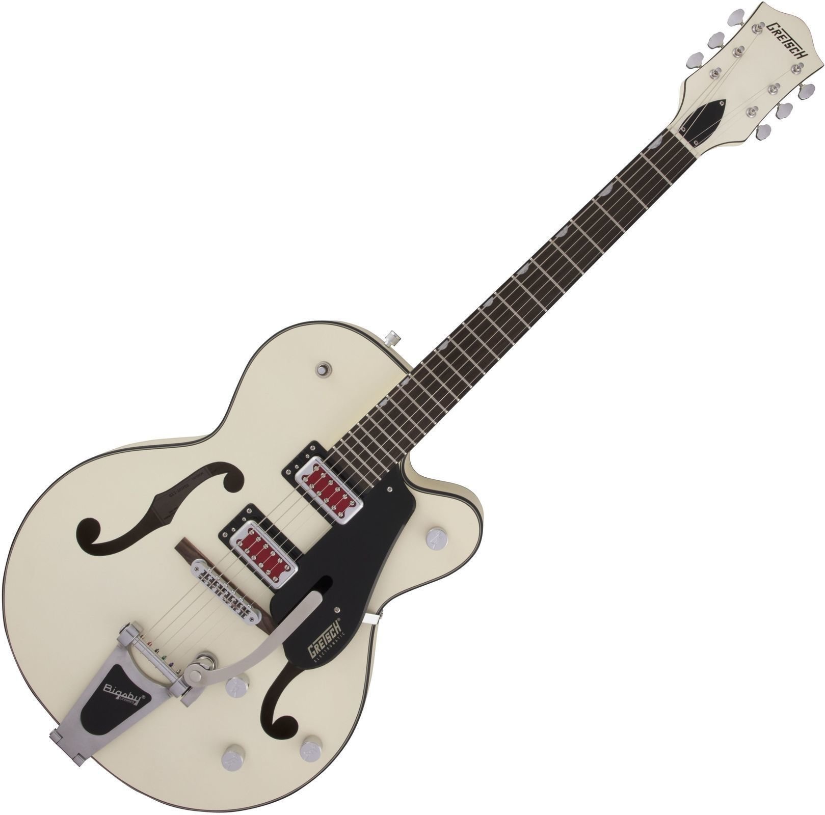 Puoliakustinen kitara Gretsch G5410T Electromatic SC RW Matte Vintage White