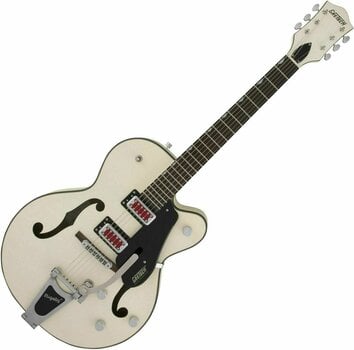 Félakusztikus - jazz-gitár Gretsch G5410T Electromatic SC RW Matte Vintage White - 1