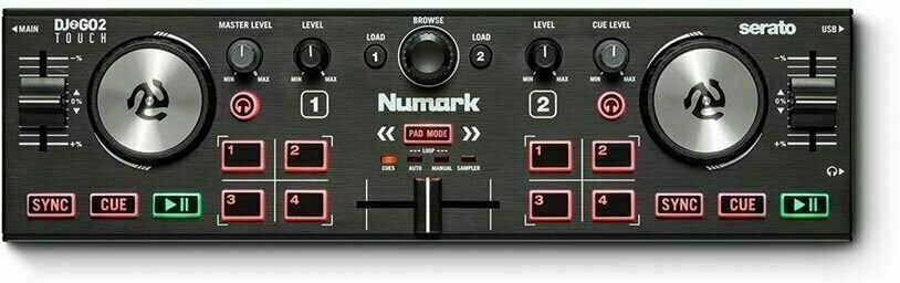 Numark DJ2GO Touch Pocket DJ Controller with Capacitive
