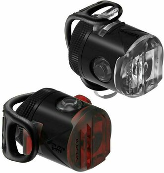 Oświetlenie rowerowe Lezyne Femto USB Drive Czarny Front 15 lm / Rear 5 lm Oświetlenie rowerowe - 1