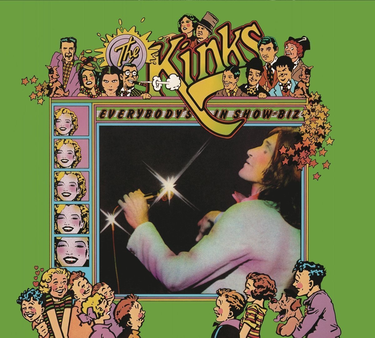 Vinyl Record The Kinks Everybody's In Showbiz (3 LP)