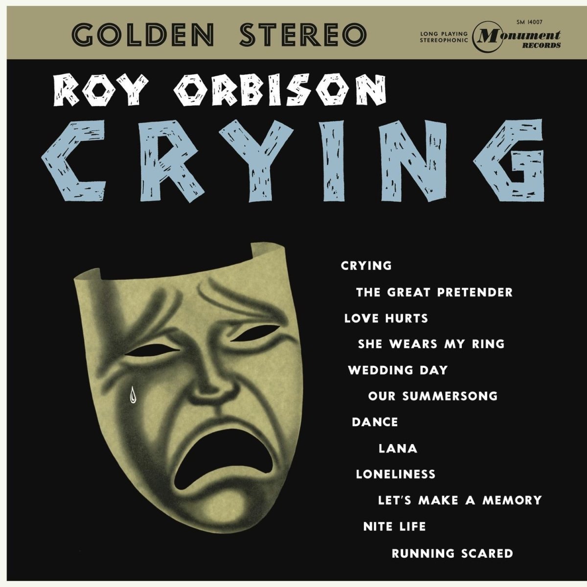 Disco de vinilo Roy Orbison Crying (LP)