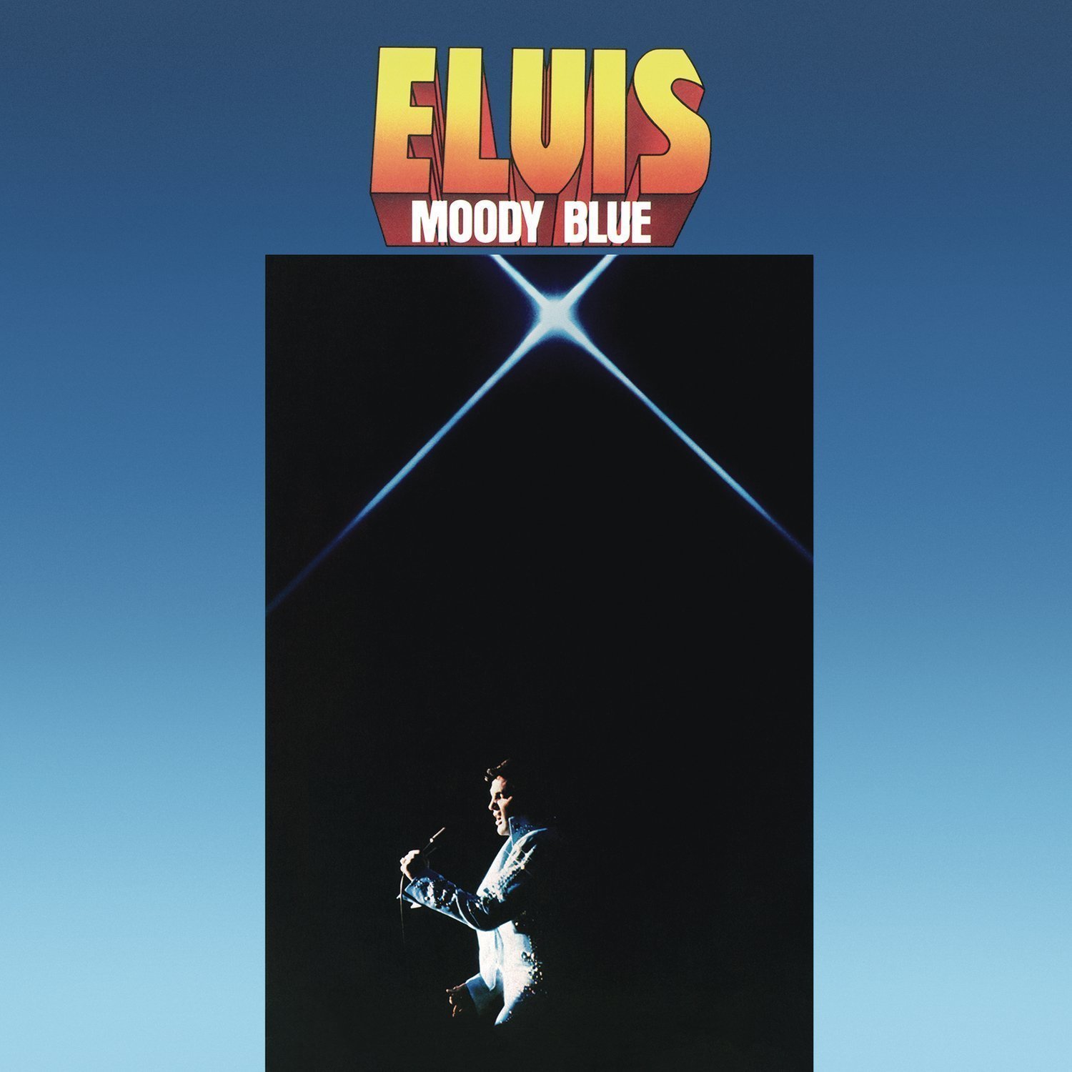 Δίσκος LP Elvis Presley - Moody Blue (40th Anniversary Edition) (Clear Blue Coloured) (LP)