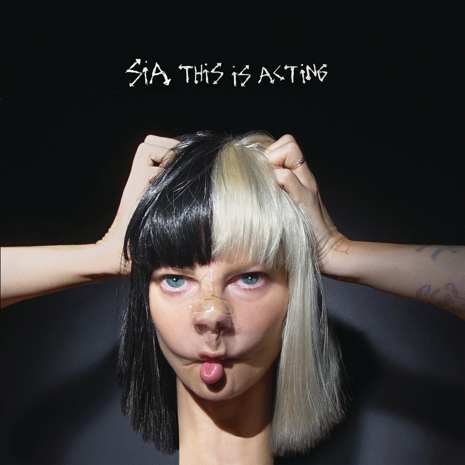 LP Sia - This is Acting (Black & White Coloured) (Gatefold Sleeve) (2 LP)