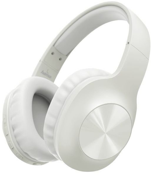Bezdrátová sluchátka na uši Hama Calypso Bluetooth White Sand