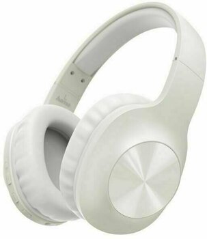 Trådlösa on-ear-hörlurar Hama Calypso Bluetooth White Sand - 1