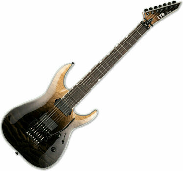 Guitarra elétrica de 7 cordas ESP LTD MH-1007 Black Fade - 1