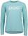 Cyklodres/ tričko POC Essential MTB Women's LS Jersey Dres Light Kalkopyrit Blue L