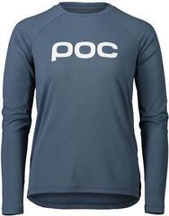 POC Essential MTB Women's LS Jersey Calcite Blue