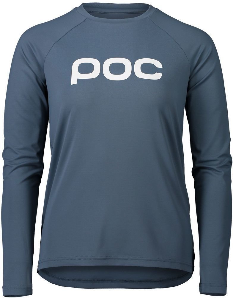 Kolesarski dres, majica POC Essential MTB Women's LS Jersey Calcite Blue M