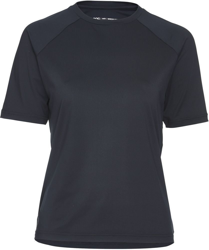 Odzież kolarska / koszulka POC Essential MTB Women's Tee Golf Uranium Black M