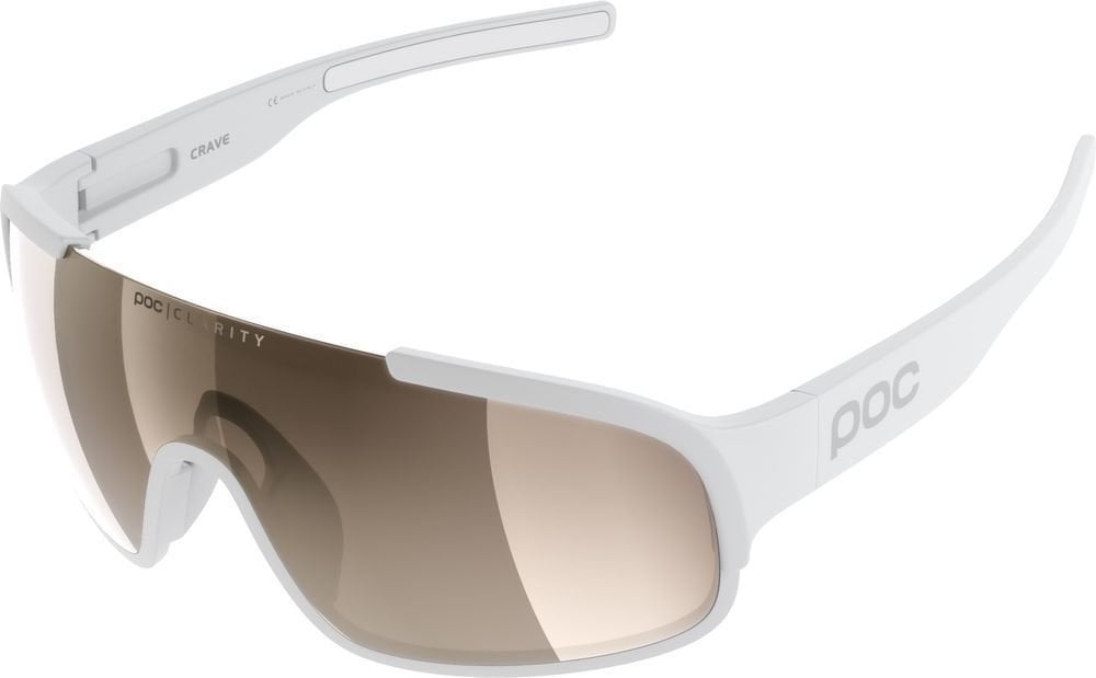 Колоездене очила POC Crave Clarity Hydrogen White/Brown Silver Mirror Колоездене очила