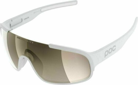 Cycling Glasses POC Crave Clarity Hydrogen White/Brown Silver Mirror Cycling Glasses - 1