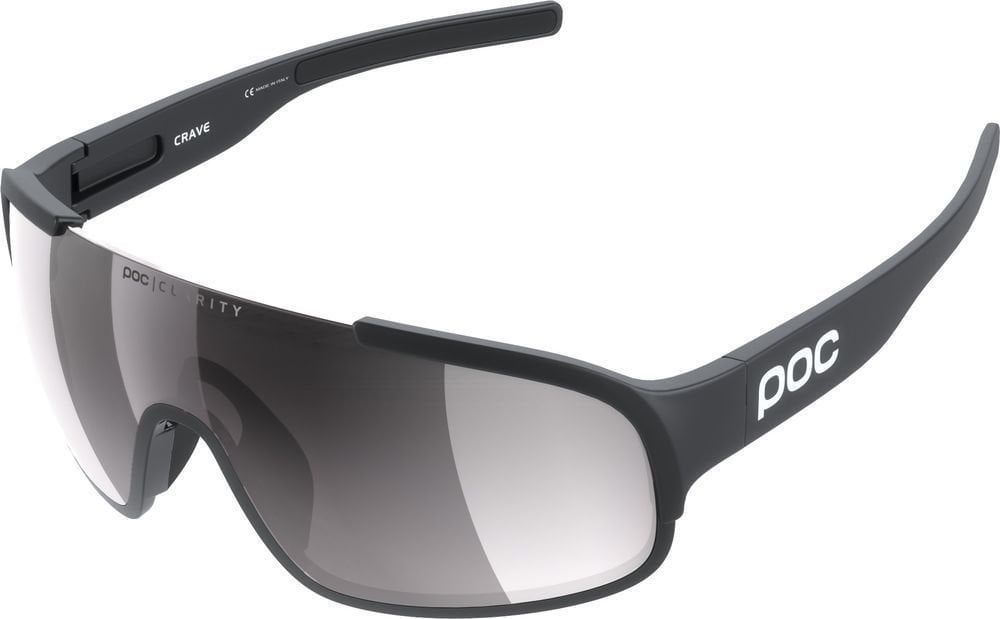 Cycling Glasses POC Crave Clarity Uranium Black/Violet/Silver Mirror Cycling Glasses